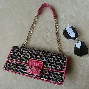 Mini Tweed Clutch